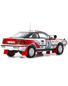 Toyota Celica GT-4 #3 Bjorn Waldegard - Fred Gallagher "Toyota Team Europe" Winner "Safari Rally" (1990) 1/18 Diecast Model Car by Kyosho