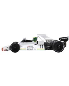 Brabham BT42 #11 Wilson Fittipaldi Formula One F1 "Monaco GP" (1973) with Acrylic Display Case 1/18 Model Car by Spark