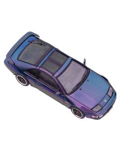 Nissan Fairlady Z (Z32) RHD (Right Hand Drive) Midnight Purple II Metallic "Hong Kong Ani-Com and Games 2022" Event Edition 1/64 Diecast Model Car by Inno Models