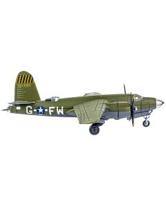 Martin B-26B Marauder Bomber Aircraft "QQQQ 556th Bomb Squadron 387th Bomb Group" United States Army Air Forces (1943) "Planes of World War II" Series 1/144 Diecast Model Airplane by Luppa