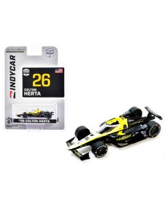 Dallara IndyCar #26 Colton Herta "Gainbridge" Andretti Autosport "NTT IndyCar Series" (2024) 1/64 Diecast Model Car by Greenlight