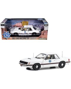 1982 Ford Mustang SSP White "Arizona Department of Public Safety" 1/18 Diecast Model Car by Greenlight