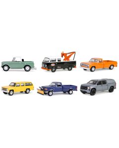 "Blue Collar Collection" Set of 6 pieces Series 13 1/64 Diecast Model Cars by Greenlight