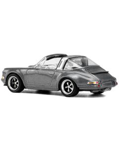 Singer Targa Gray Metallic 1/64 Diecast Model Car by Pop Race