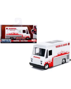 Deadpool Taco Truck White "Marvel" Series 1/32 Diecast Model by Jada