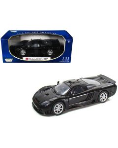 Saleen S7 Black 1/18 Diecast Model Car by Motormax