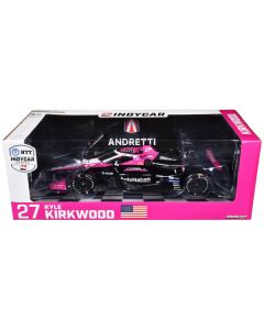 Dallara IndyCar #27 Kyle Kirkwood "AutoNation" Andretti Autosport "NTT IndyCar Series" (2024) 1/18 Diecast Model Car by Greenlight