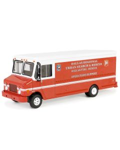 2019 Step Van "Dallas Regional Urban Search & Rescue - Dallas Fire Department Texas" Red with White Top "H.D. Trucks" Series 25 1/64 Diecast Model Car by Greenlight