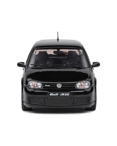 2003 Volkswagen Golf IV R32 Black 1/43 Diecast Model Car by Solido