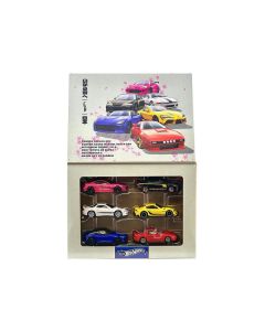 "Japan Street Theme" 6 piece Set Diecast model cars by Hot Wheels