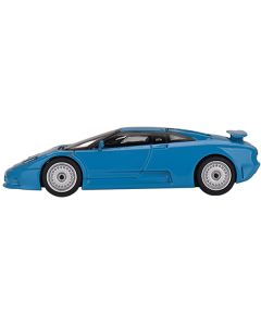 Bugatti EB110 GT Blu Bugatti Blue Limited Edition to 4200 pieces Worldwide 1/64 Diecast Model Car by Mini GT