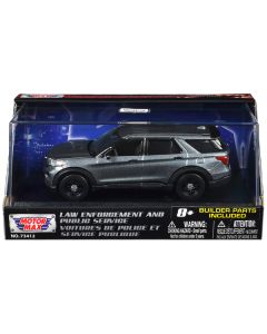 2022 Ford Police Interceptor Utility Gray Metallic Unmarked 