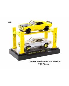 "Auto Lifts" Set of 6 pieces Series 27 Limited Edition to 4750 pieces Worldwide 1/64 Diecast Model Cars by M2 Machines