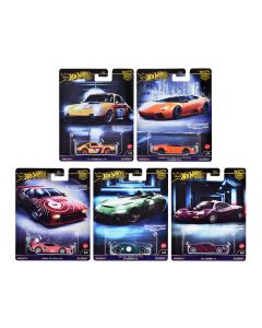 "Exotic Envy" 5 piece Set "Car Culture" 2024 Series G Diecast Model Cars by Hot Wheels