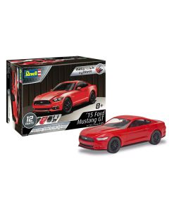 Level 2 Easy-Click Model Kit 2015 Ford Mustang GT 1/25 Scale Model by Revell