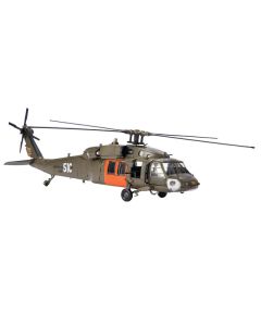 Sikorsky UH-60 Black Hawk Helicopter "51C" United States Army 1/72 Diecast Model by Air Force 1