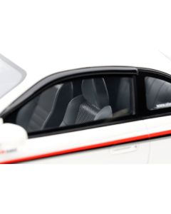 2000 Nissan Silvia (S15) NISMO S-Tune RHD (Right Hand Drive) White with Stripes Limited Edition to 2500 pieces Worldwide 1/18 Model Car by Otto Mobile