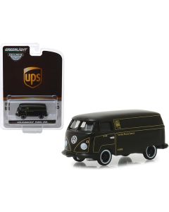 Volkswagen Panel Van Dark Brown "United Parcel Service" (UPS) "Hobby Exclusive" 1/64 Diecast Model Car by Greenlight