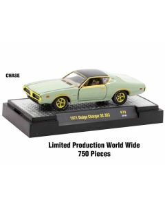 "Auto Meets" Set of 6 Cars IN DISPLAY CASES Release 79 Limited Edition 1/64 Diecast Model Cars by M2 Machines