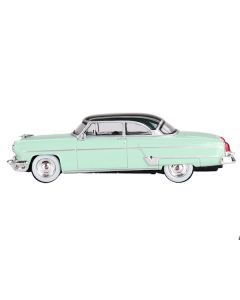 1954 Lincoln Capri Parklane Green with Bloomfield Green Top Limited Edition to 2760 pieces Worldwide 1/64 Diecast Model Car by Mini GT