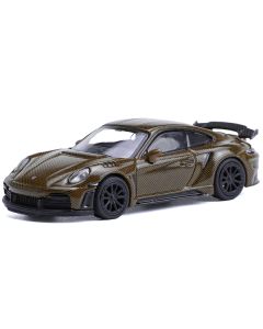 992 Stinger GTR Brown Carbon 1/64 Diecast Model Car by Pop Race