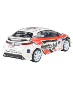 2007 Honda Civic Type R FN2 RHD (Right Hand Drive) #91 "Buddy Club - Asian Touring Car Series" (2012) 1/64 Diecast Model Car by Paragon Models