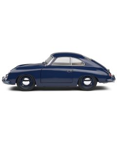 1953 Porsche 356 Pre-A Petrol Blue 1/18 Diecast Model Car by Solido