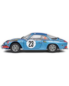 Alpine A110 1600S #23 Jean-Pierre Nicolas - Michel Vial "Rallye Monte-Carlo" (1972) "Competition" Series 1/18 Diecast Model Car by Solido