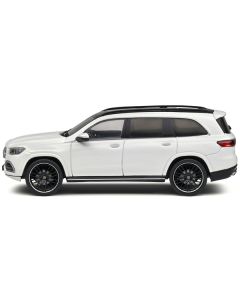 2020 Mercedes-Benz GLS Diamond White with AMG Wheels and Sunroof 1/43 Diecast Model Car by Solido