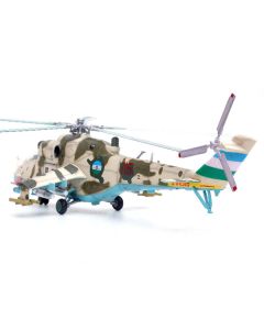 Mil Mi-24V Hind Attack Helicopter "#115 Baku Azerbaijan" (2000) Azerbaijani Air Force 1/72 Diecast Model by Panzerkampf