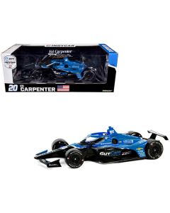 Dallara IndyCar #20 Ed Carpenter "Guy Care" Ed Carpenter Racing "NTT IndyCar Series" (2024) 1/18 Diecast Model Car by Greenlight