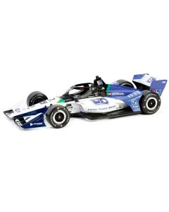 Dallara IndyCar #15 Graham Rahal "Fifth Third Bank" Rahal Letterman Lanigan Racing (Road Course Configuration) "NTT IndyCar Series" (2024) 1/18 Diecast Model Car by Greenlight