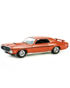 1969 Mercury Cougar Eliminator Competition Orange with Black Stripes "GreenLight Muscle" Series 28 1/64 Diecast Model Car by Greenlight