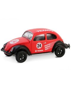 1950 Volkswagen Split Window Beetle #24 Red "Texaco" "Club Vee-Dub" Series 19 1/64 Diecast Model Car by Greenlight