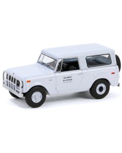 1970 Harvester Scout "United States Navy" Light Gray "Battalion 64" Series 4 1/64 Diecast Model Car by Greenlight