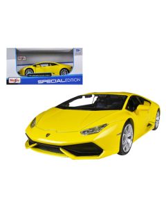 Lamborghini Huracan LP610-4 Yellow 1/24 Diecast Model Car by Maisto