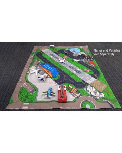 Large International Airport Felt Play Mat Model by Daron