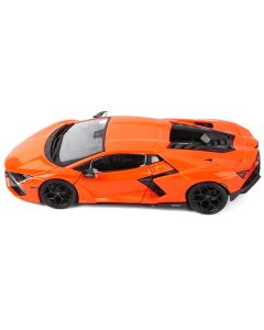 Lamborghini Revuelto Orange "Italian Design" Series 1/24 Diecast Model Car by Bburago