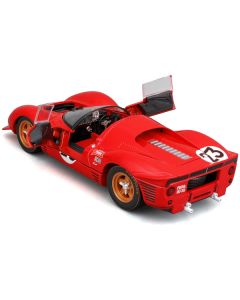 Ferrari 330 P4 #23 Lorenzo Bandini - Chris Amon "Ferrari S.P.A." Winner "24 Hours of Daytona" (1967) "Racing" Series 1/24 Diecast Model Car by Bburago