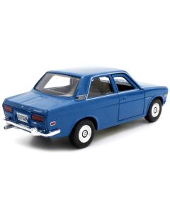 1971 Datsun 510 Blue "Special Edition" 1/24 Diecast Model Car by Maisto