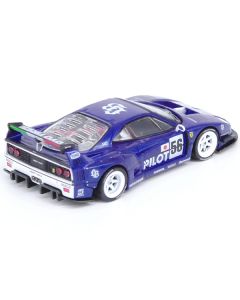 LBWK (Liberty Walk) F40 #56 Blue "Tokyo Auto Salon 2024" 1/64 Diecast Model Car by Inno Models