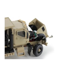 Mack Defense M917A3 Heavy Dump Truck Tan 1/50 Diecast Model by First Gear