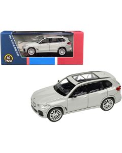 BMW X5 with Sunroof Nardo Gray 1/64 Diecast Model Car by Paragon