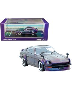 Nissan Fairlady Z (S30) RHD (Right Hand Drive) Midnight Purple II Metallic "Hong Kong Ani-Com and Games 2022" Event Edition 1/64 Diecast Model Car by Inno Models