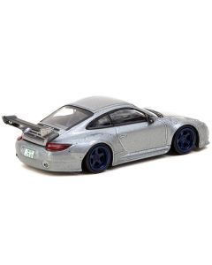 Old & New 997 Gray Metallic "Road64" Series 1/64 Diecast Model Car by Tarmac Works