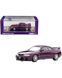 Nissan Skyline GT-R (R33) RHD (Right Hand Drive) Midnight Purple Metallic 1/64 Diecast Model Car by Inno Models