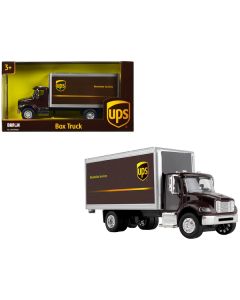 UPS Box Truck Brown "UPS Worldwide Services" 1/50 Diecast Model by Daron