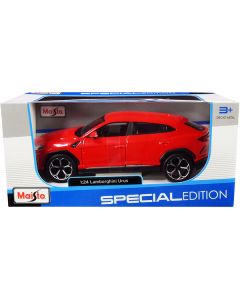 Lamborghini Urus Red "Special Edition" Series 1/24 Diecast Model Car by Maisto