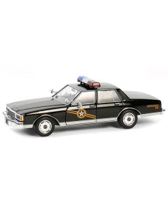 1981 Chevrolet Caprice "Navajo County, AZ Sheriff" Black "Thelma & Louise" (1991) Movie "Hollywood" Series 20 1/24 Diecast Model Car by Greenlight