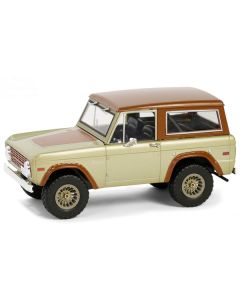 1970 Ford Bronco Gold Metallic with Brown Hood and Top  "Lost" (2004-2010) TV Series "Hollywood" Series 20 1/24 Diecast Model Car by Greenlight